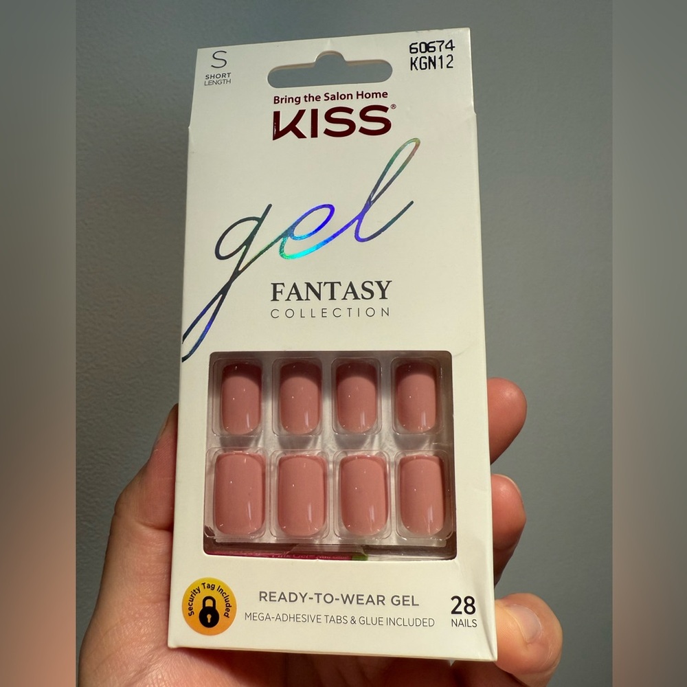 Kiss Gel Fantasy Collection pink KGN12